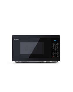 Sharp Microwave Oven YC-MS02E-B Free standing, 800 W, Black