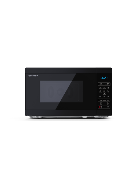 Sharp Microwave Oven YC-MS02E-B Free standing, 800 W, Black