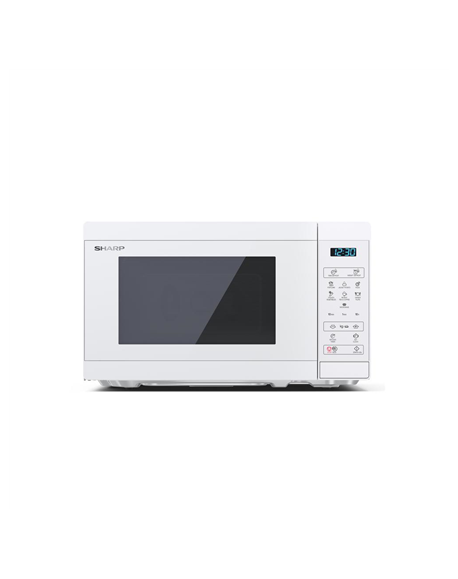 Sharp Microwave Oven YC-MS02E-C 800 W, White