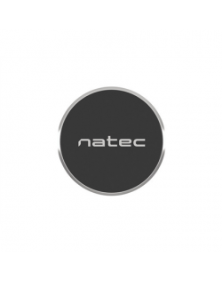 Natec Magnetic Air Vent Car Holder For Smartphone FIERA Black/Silver, Adjustable, 360 °