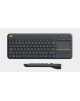 Logitech K400 Plus Wireless Touch Keyboard, Wireless, Keyboard layout QWERTY, USB port, Wireless connection Logitech 2.4 GHz Wir