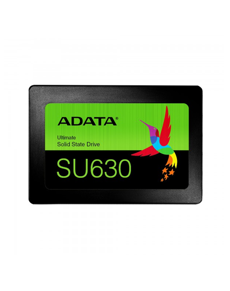 ADATA Ultimate SU630 3D NAND SSD 960 GB, SSD form factor 2.5”, SSD interface SATA, Write speed 450 MB/s, Read speed 520 MB/s