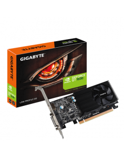 Gigabyte NVIDIA, 2 GB, GeForce GT 1030, GDDR5, PCI Express 3.0, Cooling type Active, Processor frequency 1257 MHz, DVI-D ports q