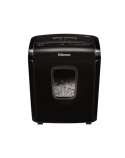 Fellowes Powershred 6M Black, 13 L, Credit cards shredding, Mini-Cut Shredder, Paper handling standard/output 6 sheets per pass, Warranty 24 month(s)