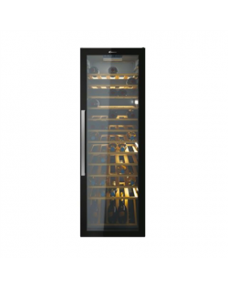 Candy Wine Cooler CWC 200 EELW/N Energy efficiency class G, Free standing, Bottles capacity 81, Black