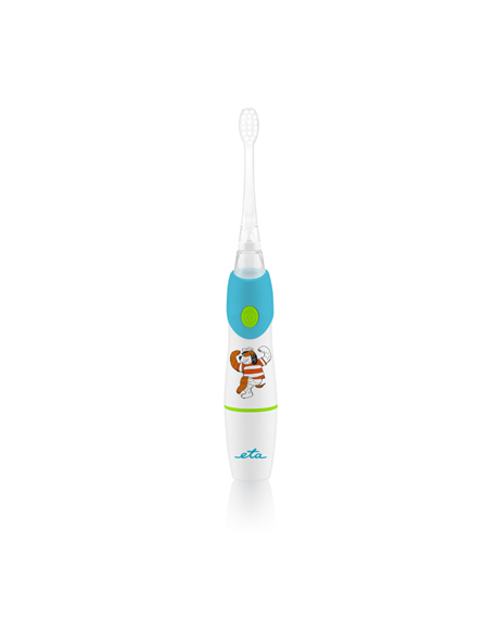 ETA Toothbrush for kids ETA071090000 Sonetic, Electric, Rechargeable, Sonic technology, Number of brush heads included 2, White/