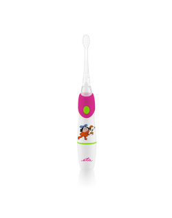 ETA For kids Sonetic 0710 90010 Sonic toothbrush, White/ pink, Sonic technology, 2, Number of brush heads included 2