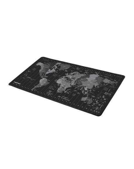 Natec Mouse Pad, Time Zone Map, Maxi, 800x400 mm