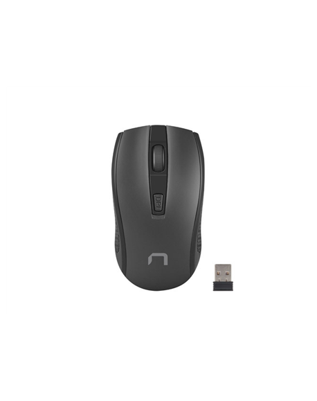 Natec Mouse, Jay 2, Wireless, 1600 DPI, Optical, Black