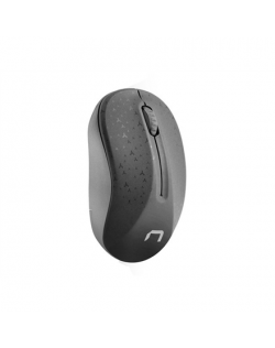 Natec Mouse, Toucan, Wireless, 1600 DPI, Optical, Black-Grey