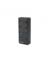 Natec USB 3.0 HUB, Mantis 2, 4-Port, On/Off with AC Adapter