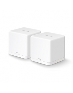 Mercusys AC1300 Whole Home Mesh Wi-Fi System Halo H30G (2-Pack) 802.11ac, 400+867 Mbit/s, Ethernet LAN (RJ-45) ports 2, Mesh Sup