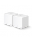 Mercusys AC1300 Whole Home Mesh Wi-Fi System Halo H30G (2-Pack) 802.11ac, 400+867 Mbit/s, Ethernet LAN (RJ-45) ports 2, Mesh Support Yes, MU-MiMO Yes, White