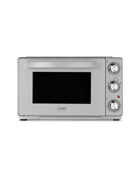Caso Compact oven TO 26 SilverStyle 26 L, Electric, Easy Clean, Manual, Height 30 cm, Width 48 cm, Silver