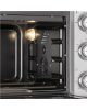 Caso Compact oven TO 26 SilverStyle 26 L, Electric, Easy Clean, Manual, Height 30 cm, Width 48 cm, Silver