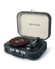 Muse Turntable Stereo System MT-201 DG USB port, AUX in, 2x5 W, Black/Cream