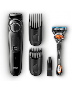 Braun Beard trimmer BT5042 Operating time (max) 100 min, Number of length steps 39, Step precise 0.5 mm, Lithium Ion, Black, Cor