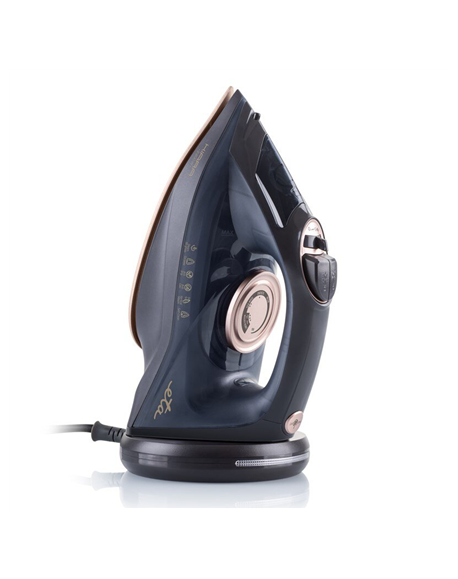 ETA Iron Kiara ETA127690000 Cordless Steam Iron, 2200 W, Water tank capacity 220 ml, Continuous steam 40 g/min, Black