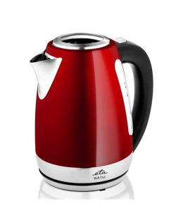 ETA Kettle Ela Digi ETA959890010 Electric, 2200 W, 1.7 L, Stainless steel, 360° rotational base, Red