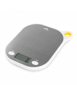 ETA Kitchen scales Grami ETA377790000 Maximum weight (capacity) 8 kg, Graduation 1 g, Display type LCD, White/Stainless steel