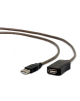 Cablexpert Active USB 2.0 extension cable UAE-01-10M USB, USB 2.0 female (type A), 10 m, Black