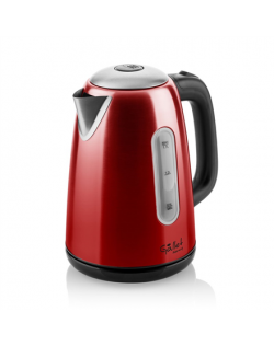 Gallet Kettle GALBOU701R Electric, 2200 W, 1.7 L, Stainless steel, 360° rotational base, Red