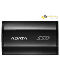 ADATA External SSD SE800 1000 GB, USB 3.2, Black