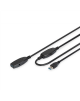 Digitus Extension cable DA-73105 10 m, Black