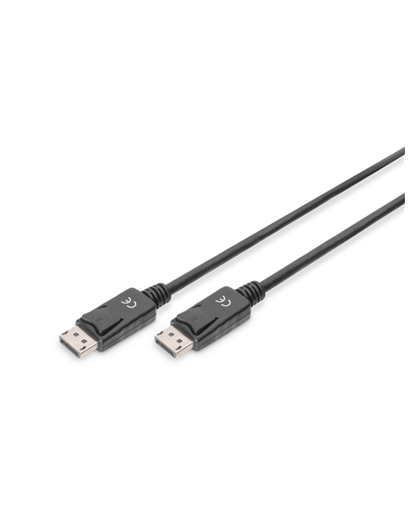 Digitus DisplayPort Connection Cable AK-340100-010-S Black, DP to DP, 1 m