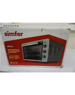 SALE OUT. Simfer M4522.R02N0.WW Midi Oven, Electric, Capacity 36.6 L, 5 functions, Mechanical control, White Simfer Midi Oven M4