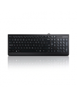 Lenovo USB Keyboard 300 Keyboard layout English, Black, Wired Via USB
