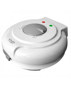 Adler Waffle maker AD 3038 1500 W, Number of pastry 1, Ice Cone, White