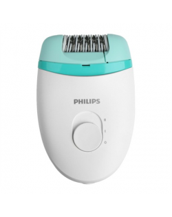 Philips Epilator Satinelle Essential BRE245/00 Corded, Number of speeds 2, White/Green