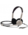 Koss Headphones CS100 Headband/On-Ear, 3.5mm (1/8 inch), Microphone, Black/Gold,