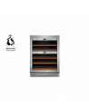 Caso Wine cooler WineChef Pro 40 Energy efficiency class G, Free standing, Bottles capacity Up to 40 bottles, Cooling type Compressor technology, Silver