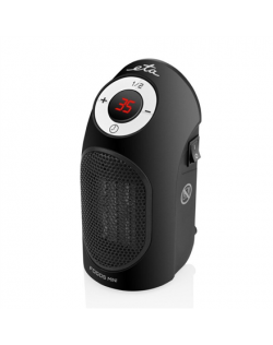 ETA Heater ETA162390000 Fogos mini Fan heater, 400 W, Suitable for rooms up to 8 m², Black