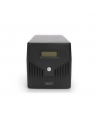 Digitus Line-Interactive UPS DN-170075, 1500VA, 900W, 2x 12V/9Ah battery, 4x CEE 7/7 outlet, 2x RJ45, 1x USB 2.0 type B, 1x RS232, LCD, Simulated Sine Wave, 380x158x198mm, 10.1kg