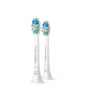 Philips Toothbrush Brush Heads HX9022/10 Sonicare C2 Optimal Plaque Defence Heads, For adults, Number of brush heads included 2, Sonic technology, White