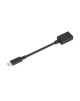 Lenovo 0.14 m, Black, USB-C to USB-A Adapter