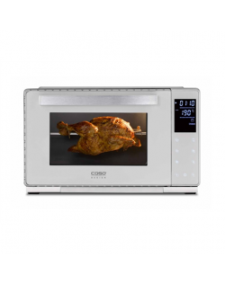 Caso Compact oven Bake & Style 26 Touch 26 L, Electric, Easy Clean, Sensor touch, Height 30 cm, Width 48 cm, Silver
