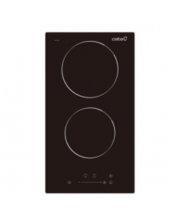 CATA Hob ISB 3002 BK Induction, Number of burners/cooking zones 2, Touch control, Timer, Black