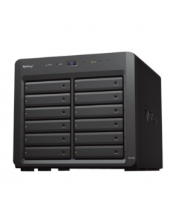 Synology Tower NAS Expansion Unit DX1222 Up to 12 HDD/SSD Hot-Swap (drives not included), AC 100-240V, 50/60 Hz, 1xExpansion Por