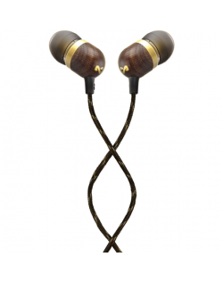 Marley Smile Jamaica Earbuds, In-Ear, Wired, Microphone, Brass