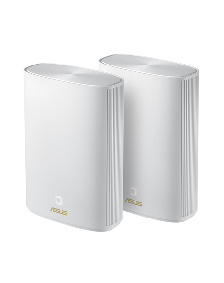 Asus ZenWiFi AX Hybrid (XP4) (2pk White) 802.11ax, 574+1201 Mbit/s, Ethernet LAN (RJ-45) ports 2, Mesh Support Yes, MU-MiMO Yes,