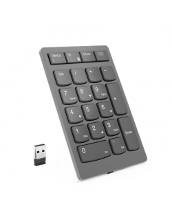 Lenovo Go Wireless Numeric Keypad Storm Grey