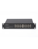 Digitus 16-port Gigabit Ethernet Switch DN-80115 10/100/1000 Mbps (RJ-45), Unmanaged, Rack mountable, Power supply type Internal