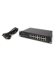 Digitus 16-port Gigabit Ethernet Switch DN-80115 10/100/1000 Mbps (RJ-45), Unmanaged, Rack mountable, Power supply type Internal