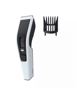 Philips Hair clipper series 3000 HC3521/15 Cordless or corded, Number of length steps 13, Step precise 2 mm, Black/White