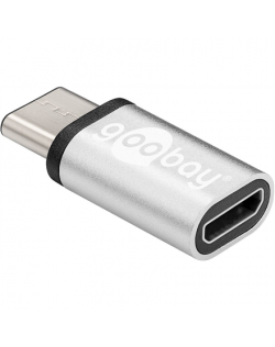 Goobay USB-C to USB 2.0 Micro-B adapter 56636 USB Type-C, USB 2.0 Micro female (Type B), Grey