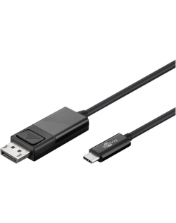 Goobay USB-C- DisplayPort adapter cable (4k 60 Hz) 79295 USB-C male, DisplayPort male, 1.2 m